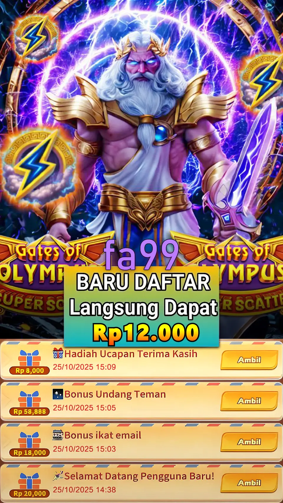 fa99 Tangkapan Layar - APK Resmi
